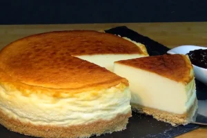 Käsekuchen mit Vanillepudding und Quark Rezept