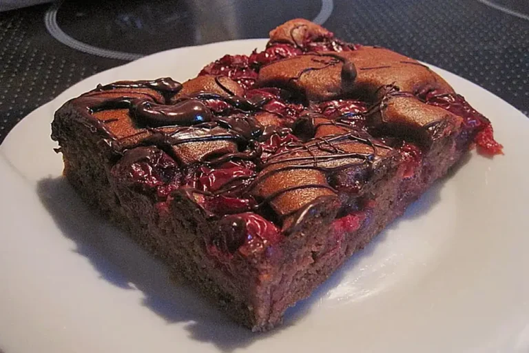 Schneller Schoko-Kirsch-Kuchen Rezept