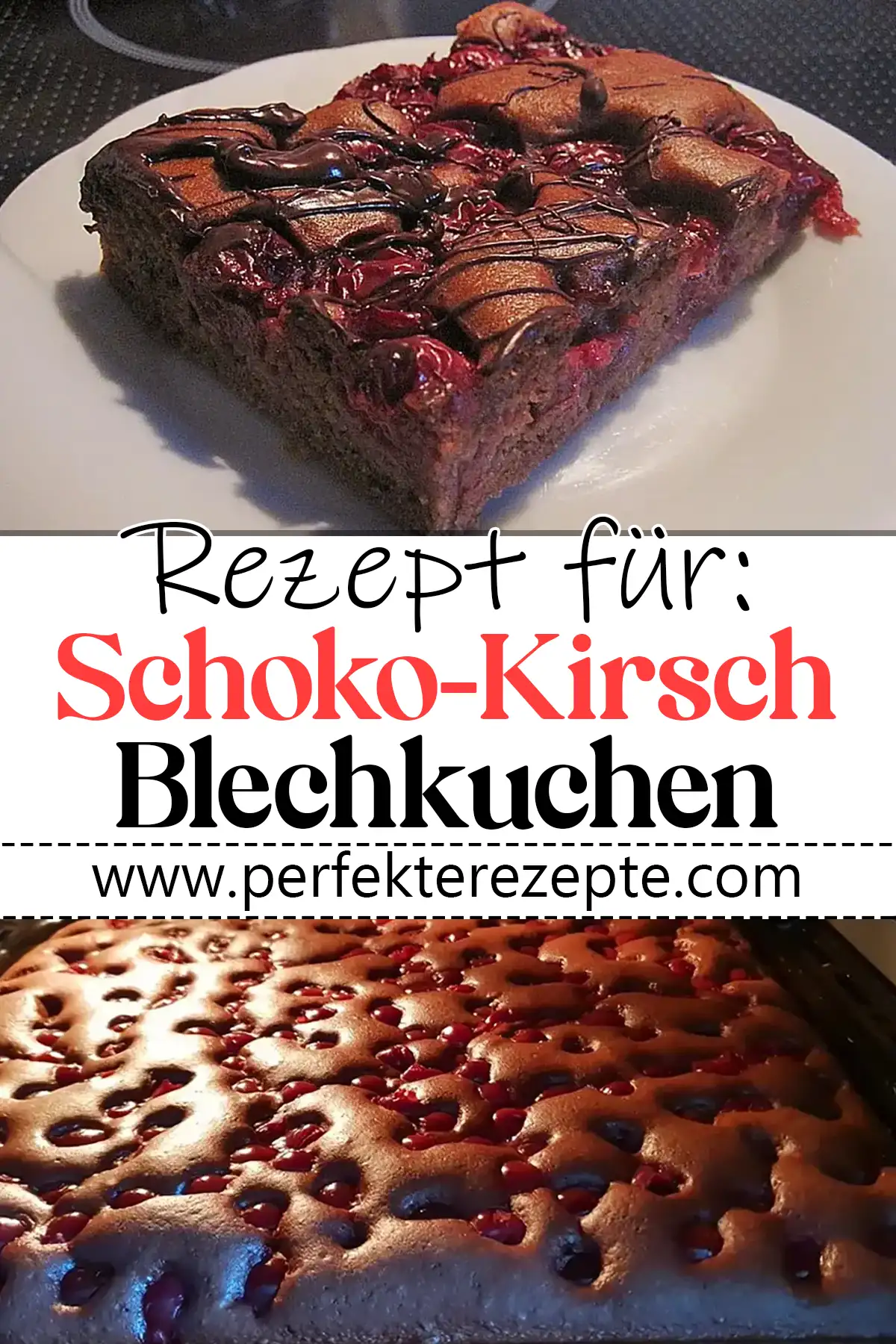 Schneller Schoko-Kirsch-Kuchen Rezept