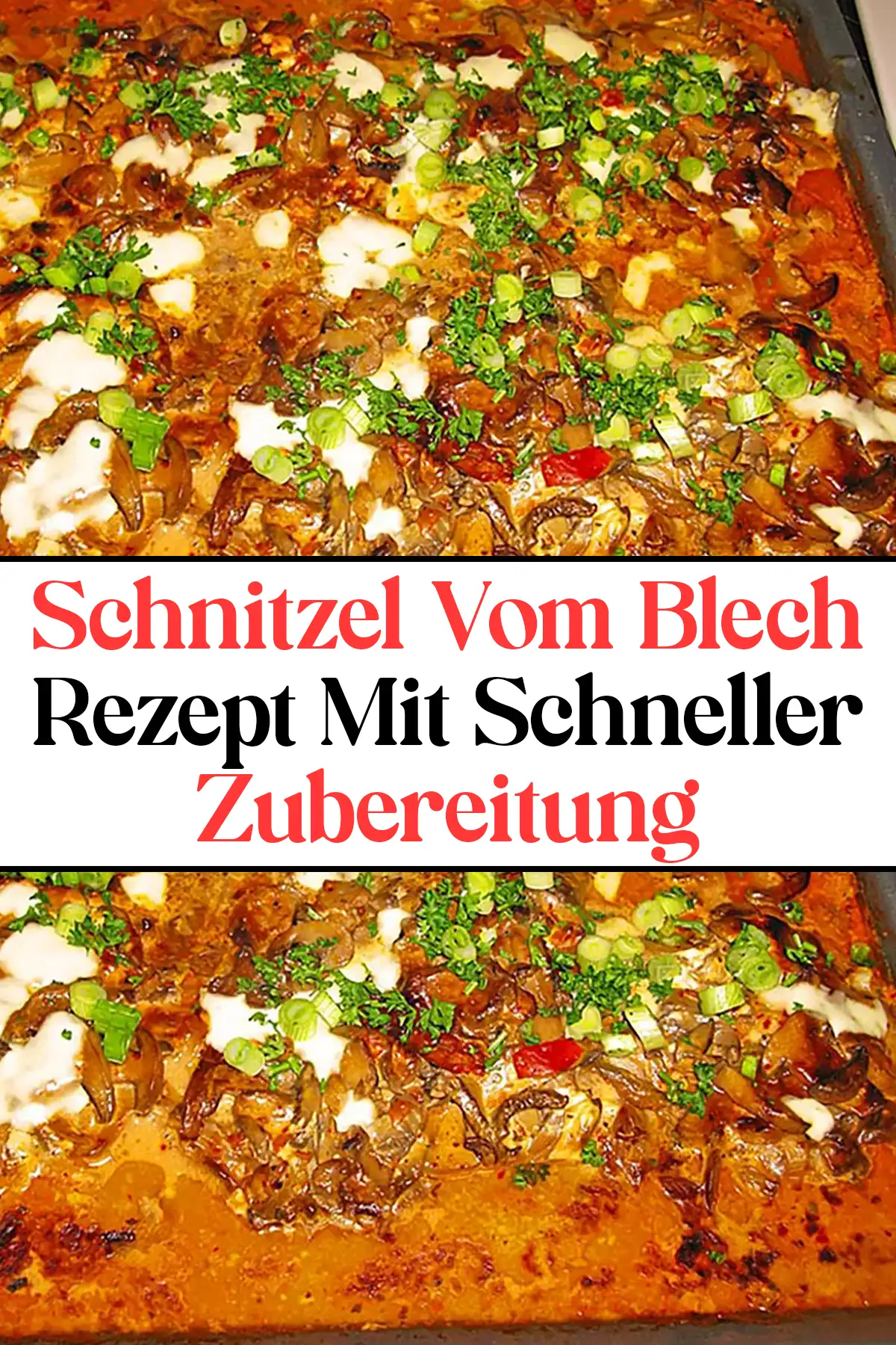 Schnitzel Vom Blech Rezept Mit Schneller Zubereitung