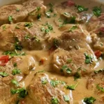 Schnitzelstreifen in Senfsahnesoße Rezept Die Zubereitung ist super simple