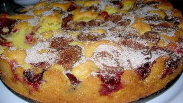 Versunkener Pflaumen Kuchen Rezept