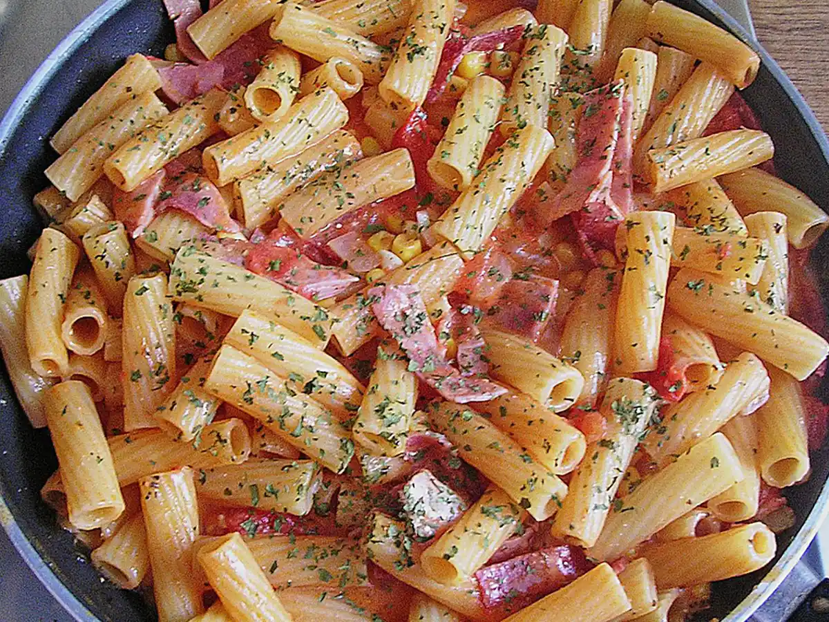 20 Minuten Nudelpfanne Rezept