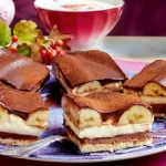 Banana Split Schnitten Rezept