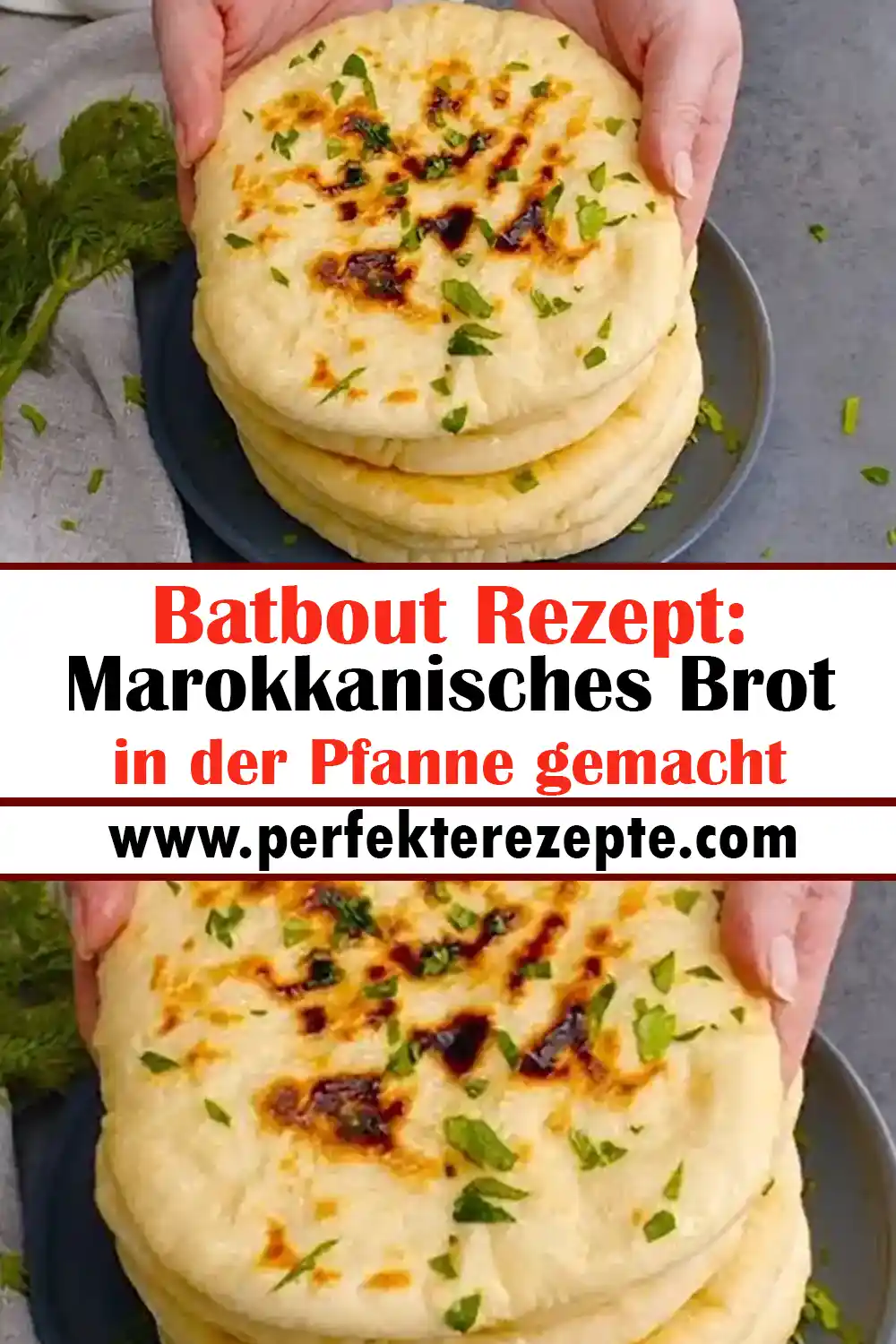 Batbout Rezept: Marokkanisches Brot in der Pfanne gemacht