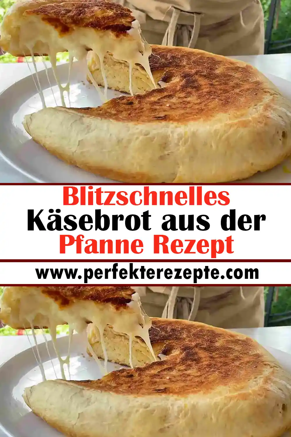 Blitzschnelles Käsebrot aus der Pfanne Rezept