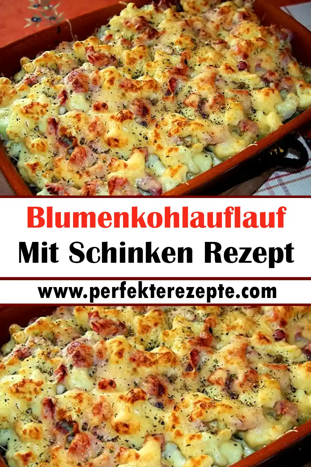 Blumenkohlauflauf Mit Schinken Rezept