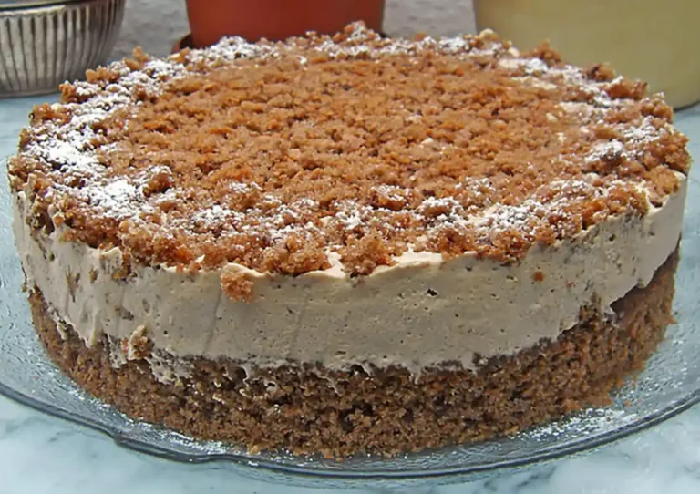 Cappuccino Krümeltorte Rezept