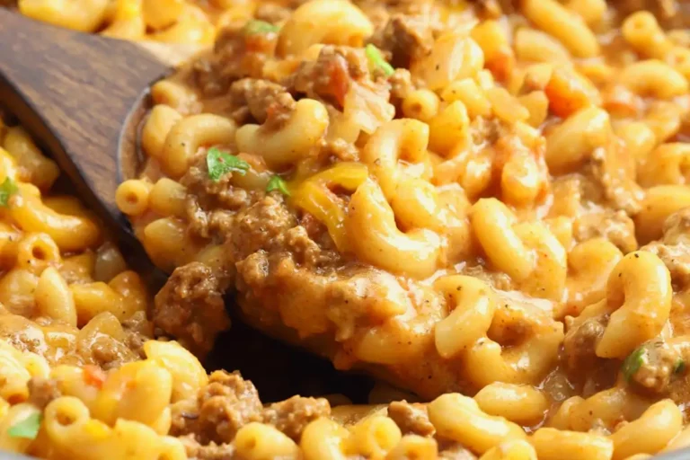 “Cheeseburger Pfanne” Rezept zum Sattessen!