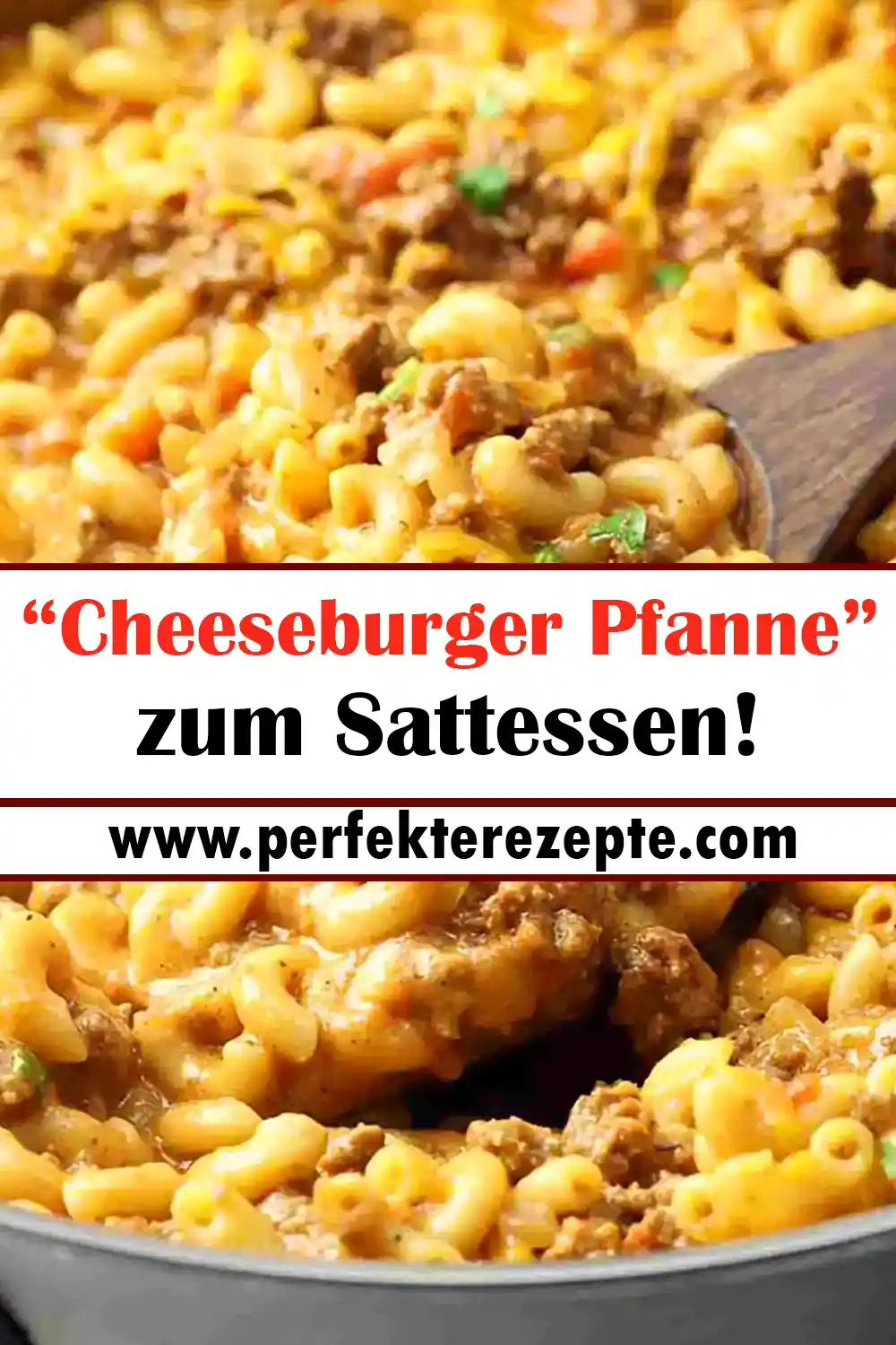 “Cheeseburger Pfanne” Rezept zum Sattessen!