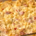 Cremiger Kartoffelauflauf mit Schinken Rezept