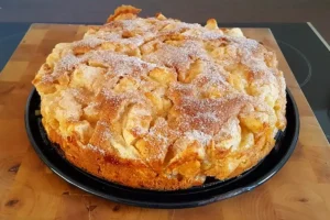 Der zarteste Apfelkuchen Rezept, der im Mund zergeht !