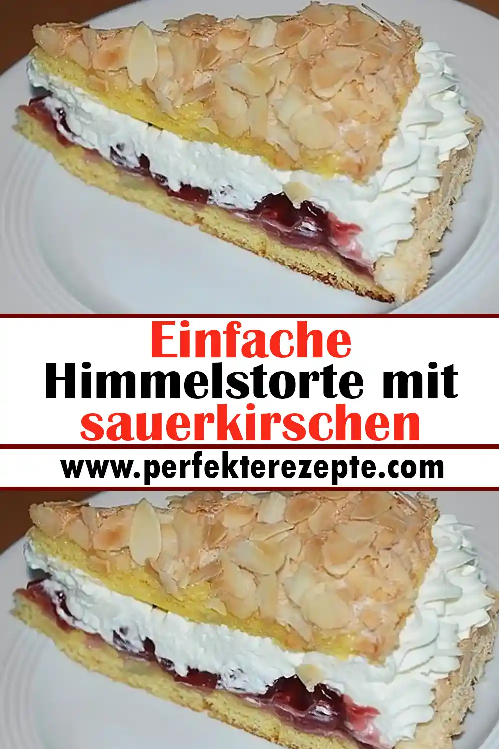 Einfache himmelstorte mit sauerkirschen Rezept