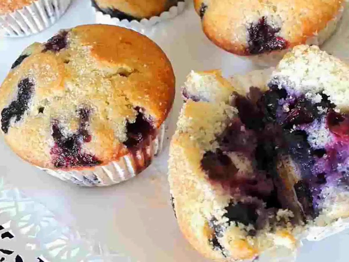 Fanta Blaubeeren Muffins Rezept