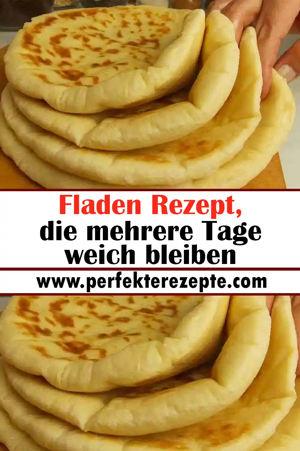 Fladen Rezept, die mehrere Tage weich bleiben