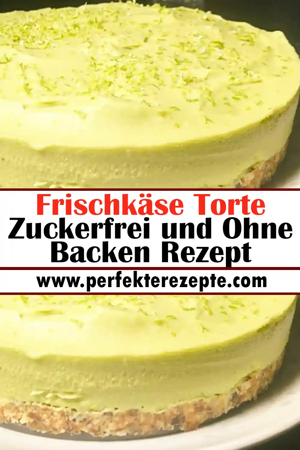 Frischkäse Torte zuckerfrei und ohne backen Rezept