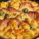 Kasseler-Rosenkohl-Auflauf Rezept