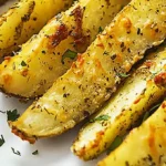 Knusprige Knoblauch-Kartoffeln Rezept mit schneller Zubereitung