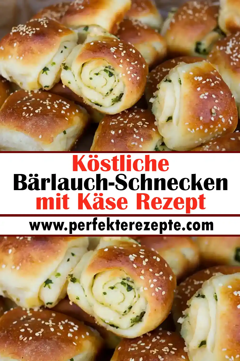 Köstliche Bärlauch-Schnecken mit Käse Rezept: am besten macht man gleich die doppelte Menge