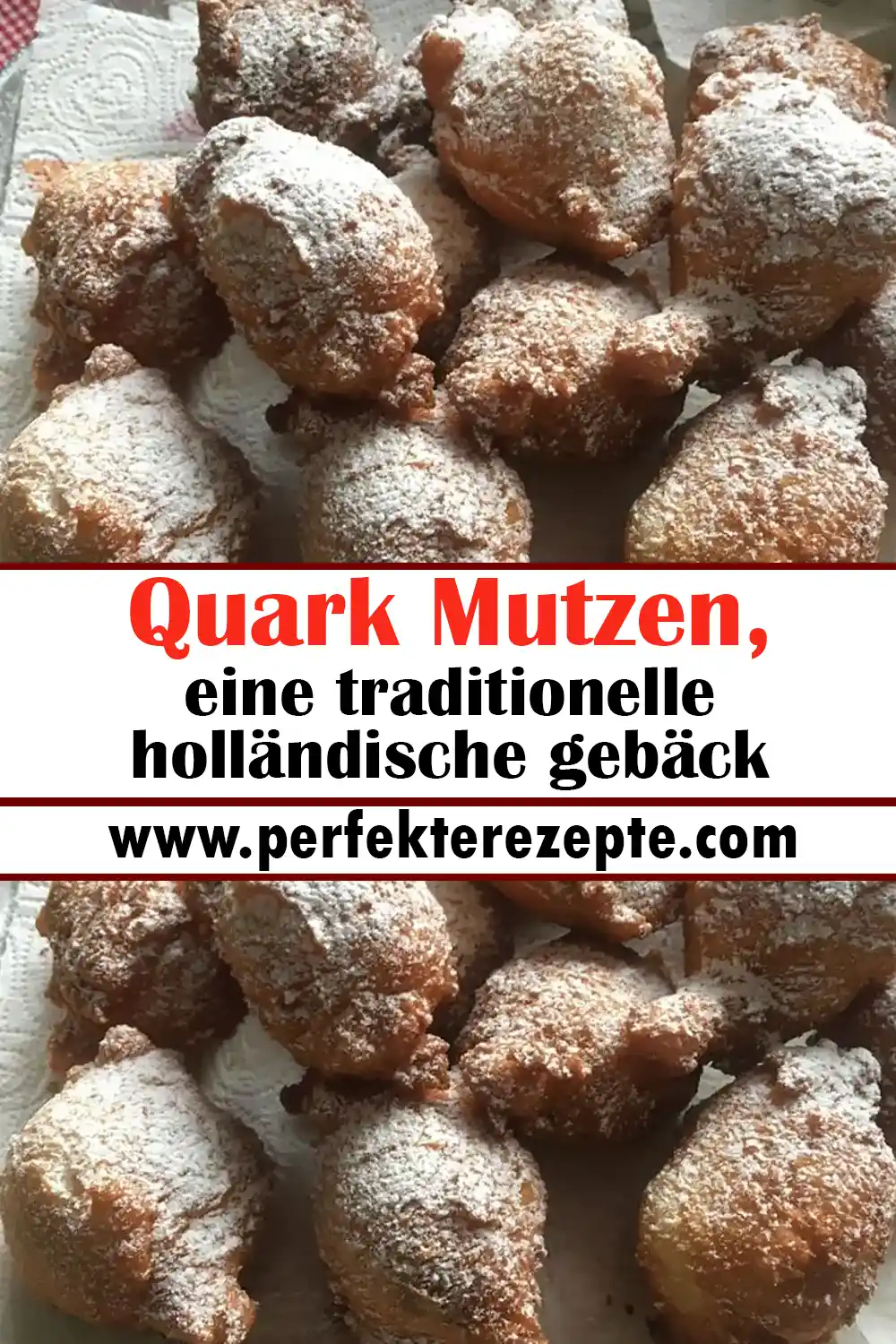 Quark Mutzen Rezept, eine traditionelle holländische gebäck