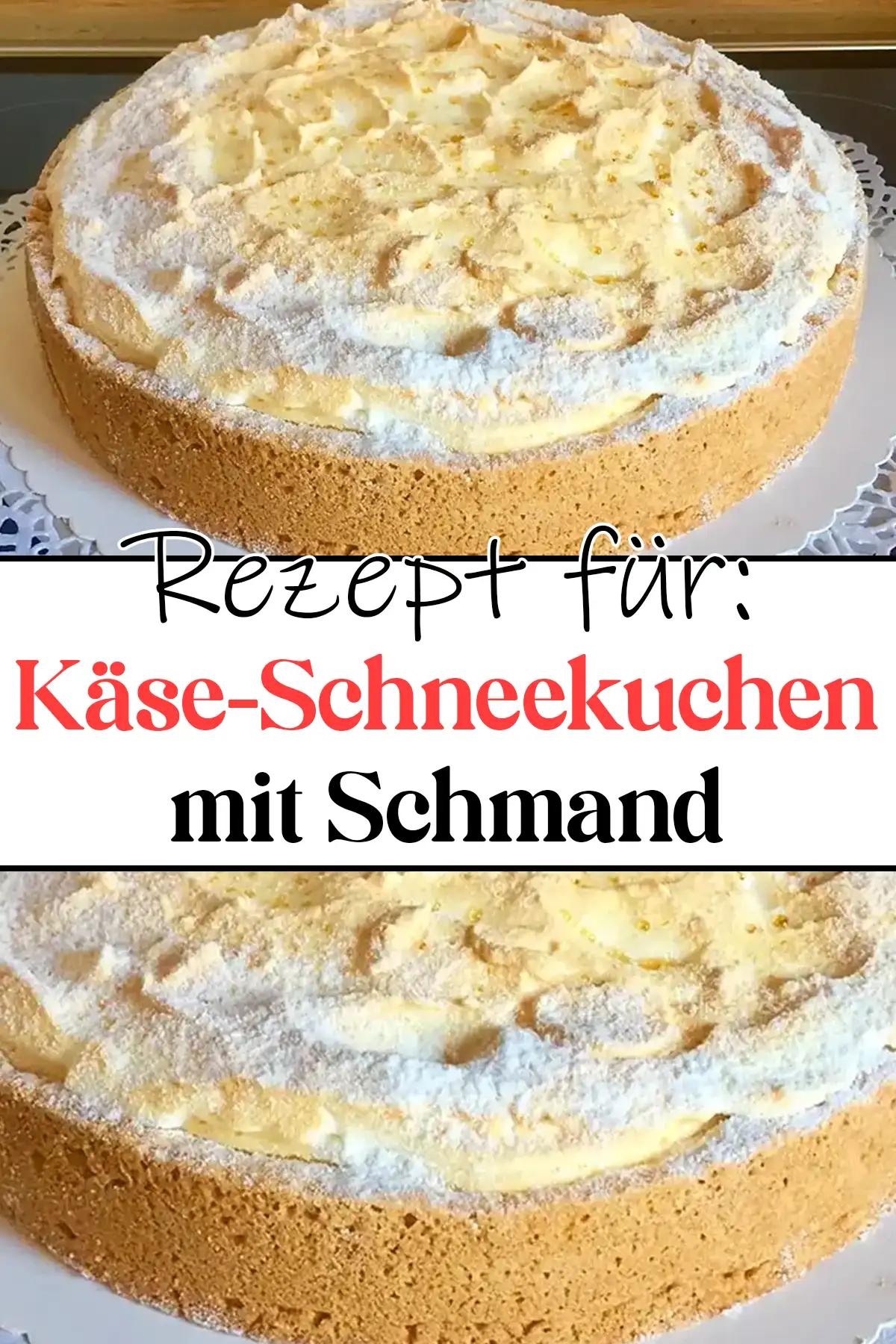 Käse-Schneekuchen mit Schmand Rezept