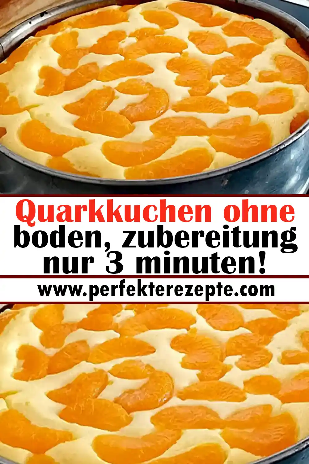 Quarkkuchen ohne boden Rezept, zubereitung nur 3 minuten!