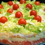 Salattorte Rezept fürs Grillen “Ein Stück Salat, bitte!”
