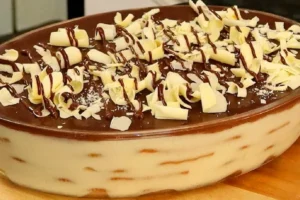 Schichtdessert mit Butterkeksen und Quark Rezept, einfach super lecker!