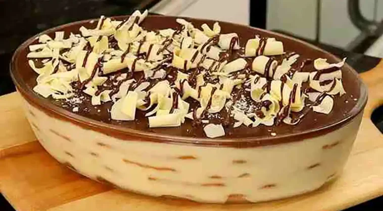 Schichtdessert mit Butterkeksen und Quark Rezept, einfach super lecker!