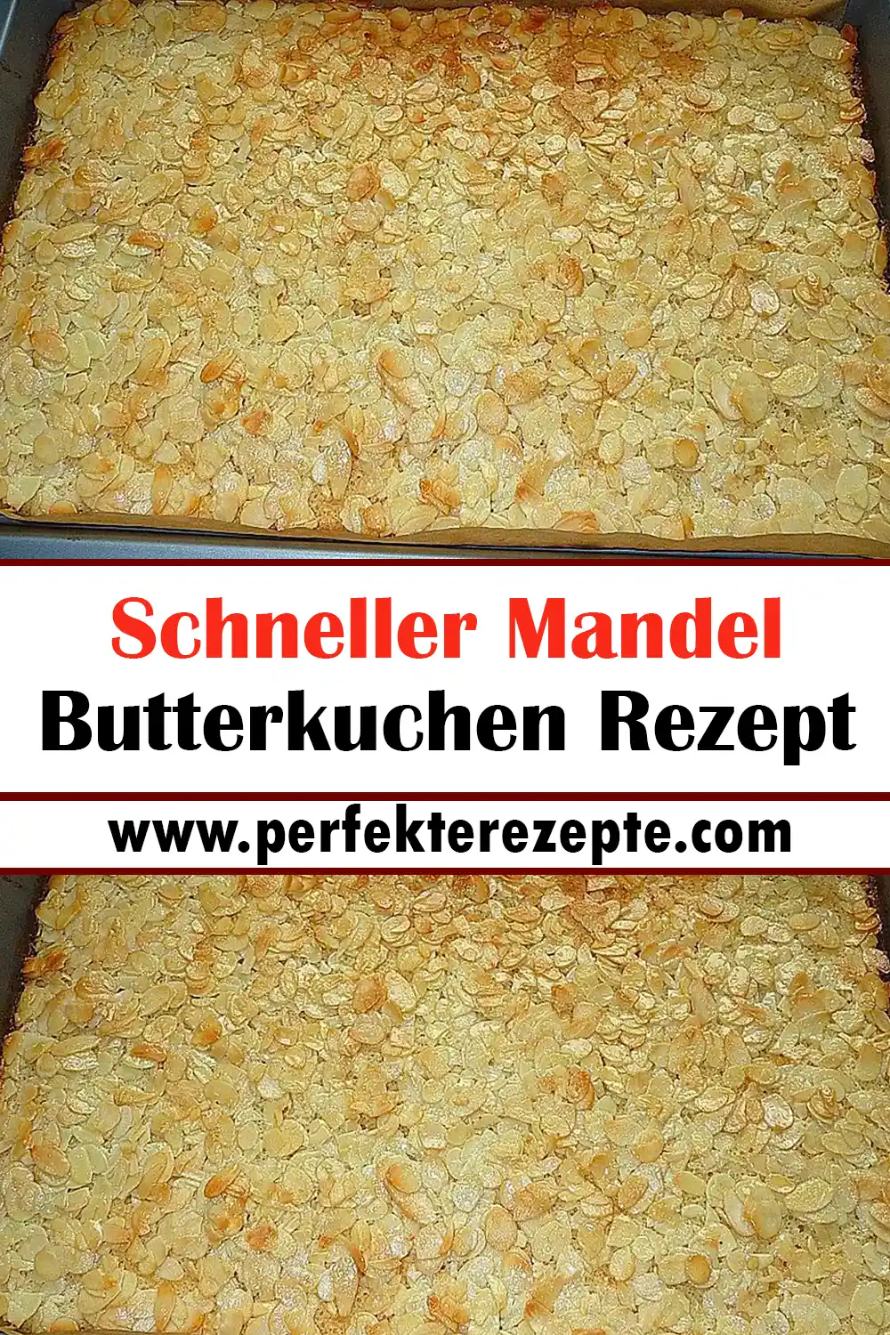 Schneller Mandel-Butterkuchen Rezept