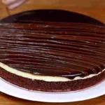 Schokokuchen mit Vanillepudding Rezept