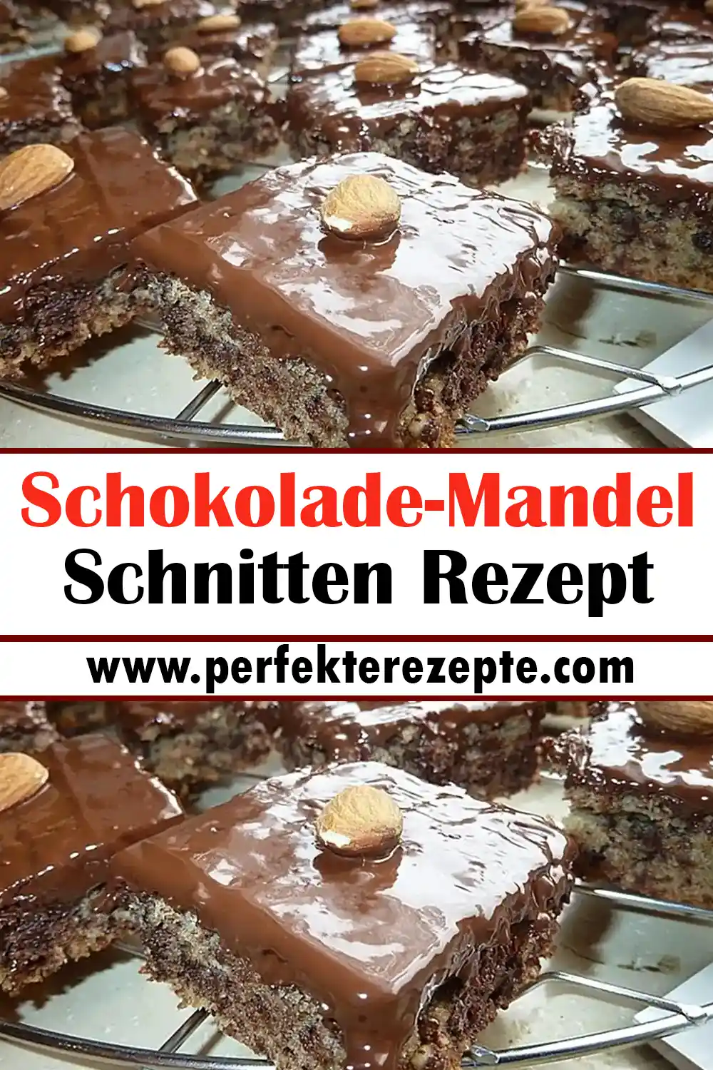 Schokolade-Mandel-Schnitten Rezept