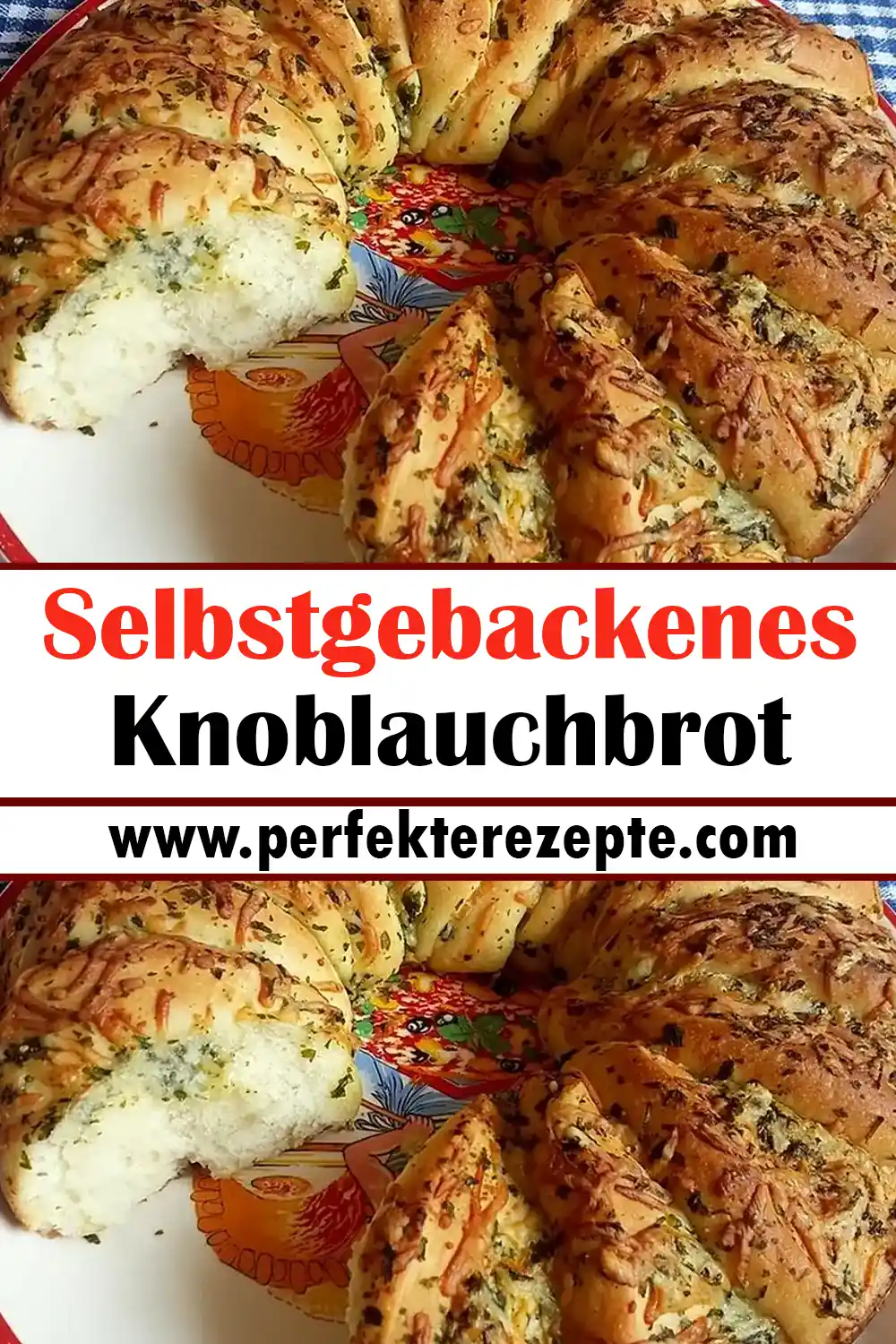 Selbstgebackenes-Knoblauchbrot Rezept