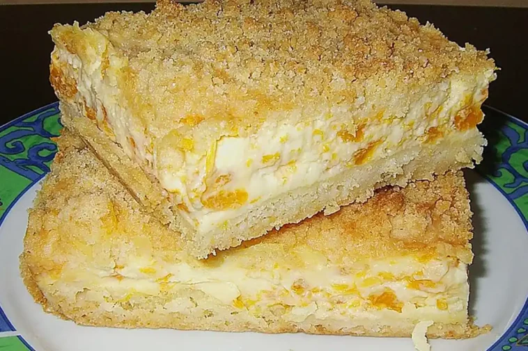 Streuselkuchen mit Mandarinen und Schmand Rezept