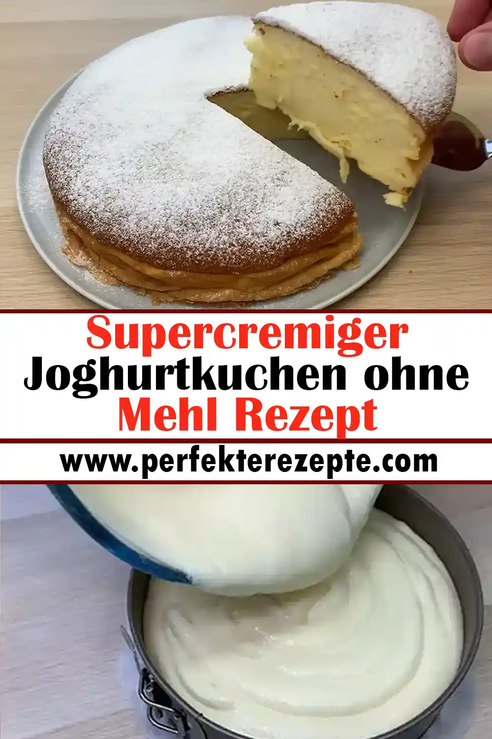 Supercremiger Joghurtkuchen ohne Mehl Rezept