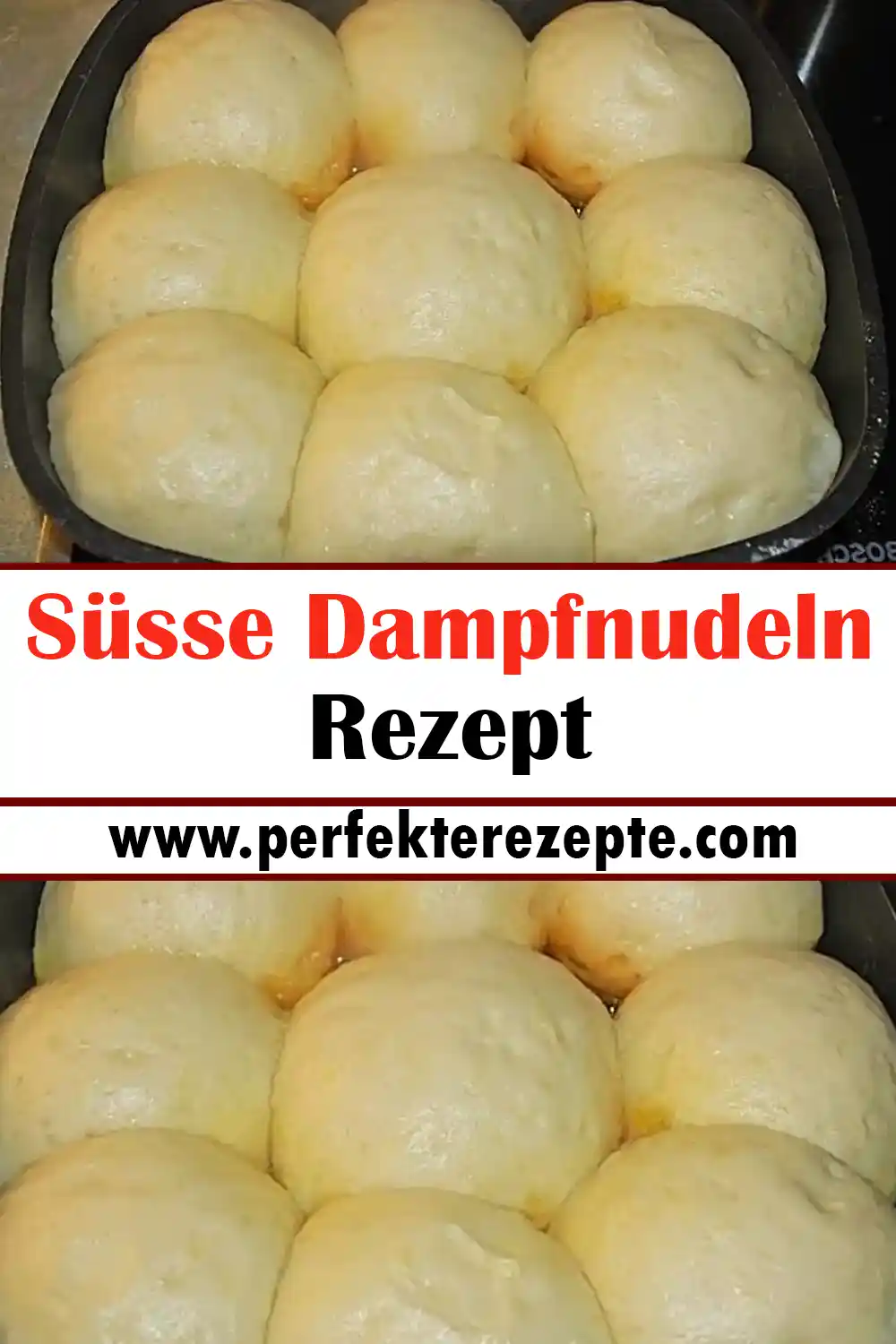 Süsse Dampfnudeln Rezept