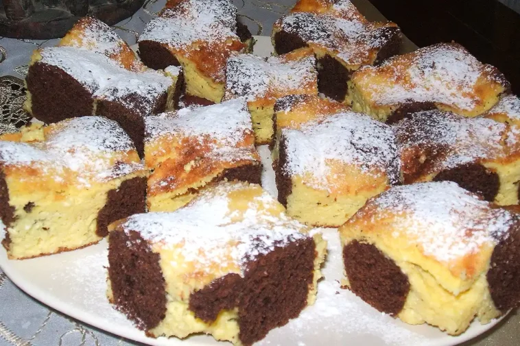 Tag und Nacht Kuchen Rezept, schmeckt hervorragend!