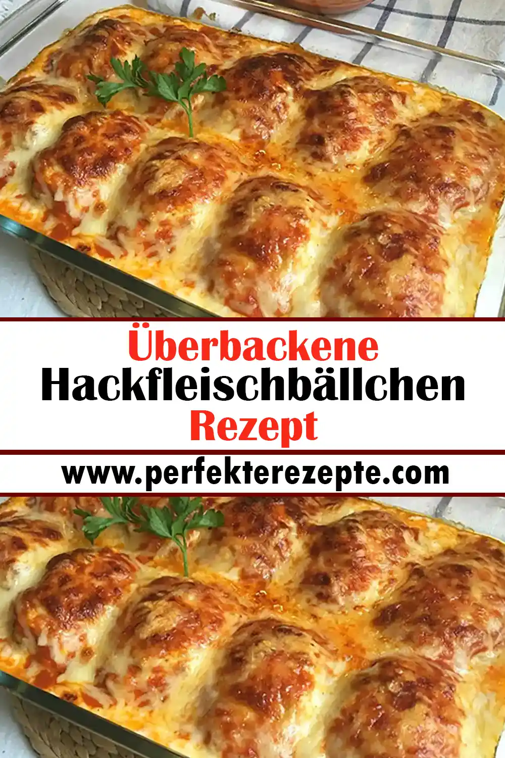 Überbackene Hackfleischbällchen Rezept