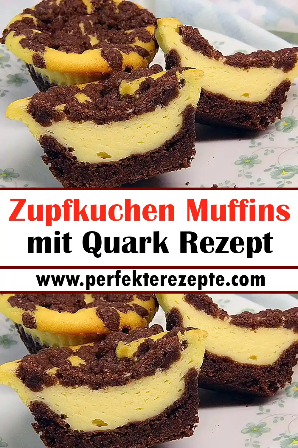 Zupfkuchen Muffins mit Quark Rezept