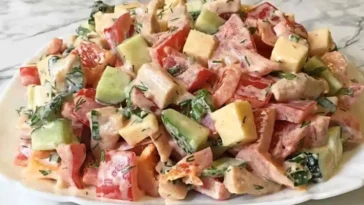 5 Minuten Tomatensalat Mit Käse Rezept