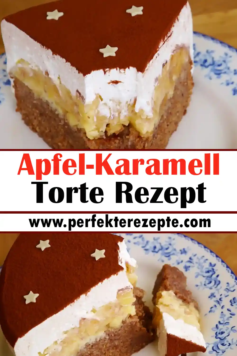 Apfel-Karamell-Torte Rezept
