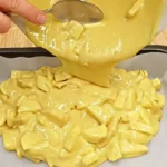 Apfelkuchen mit Pudding Rezept