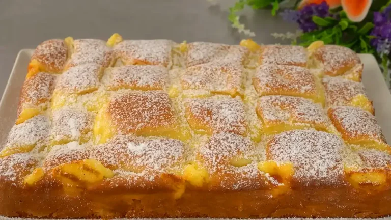 Apfelkuchen mit Vanillepudding Rezept: Du wirst nie einen anderen backen!