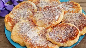 Apfelküchle Rezept in 3 Minuten zubereitet, Superlecker!