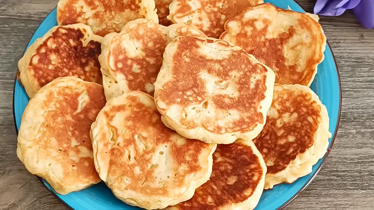 Apfelküchle Rezept in 3 Minuten zubereitet, Superlecker!