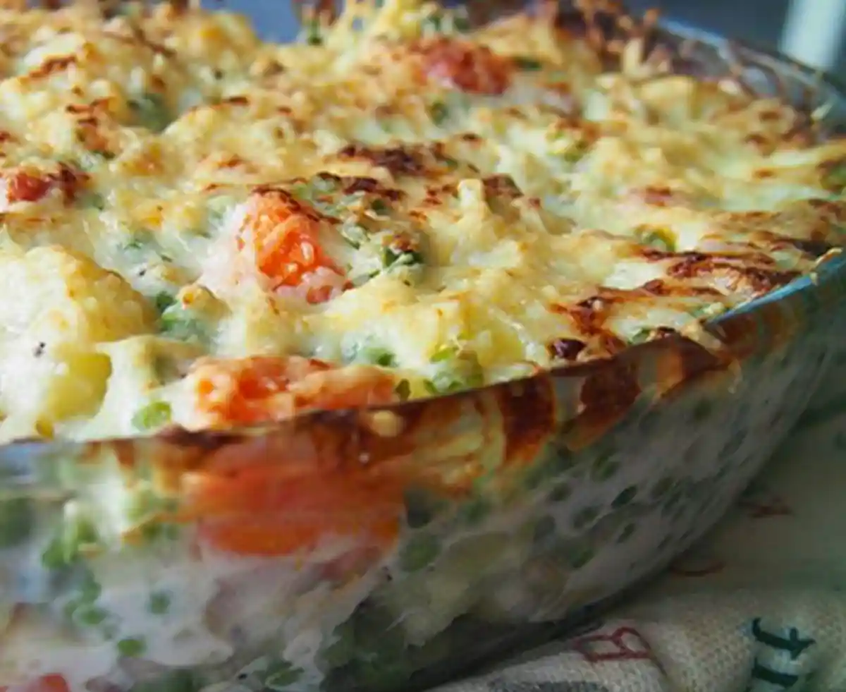 Blumenkohl-Hack-Auflauf Rezept
