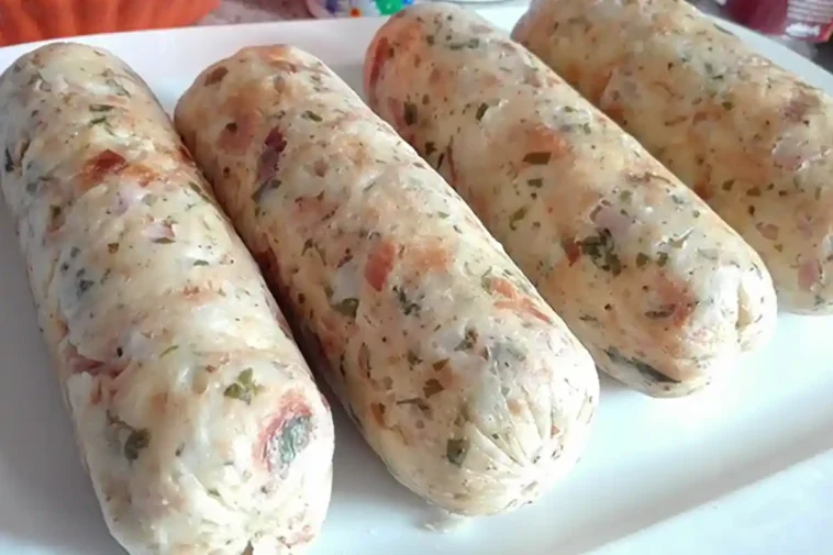 Böhmische Knödel mit Petersilie und Oregano Rezept (alte Brötchen verwerten)