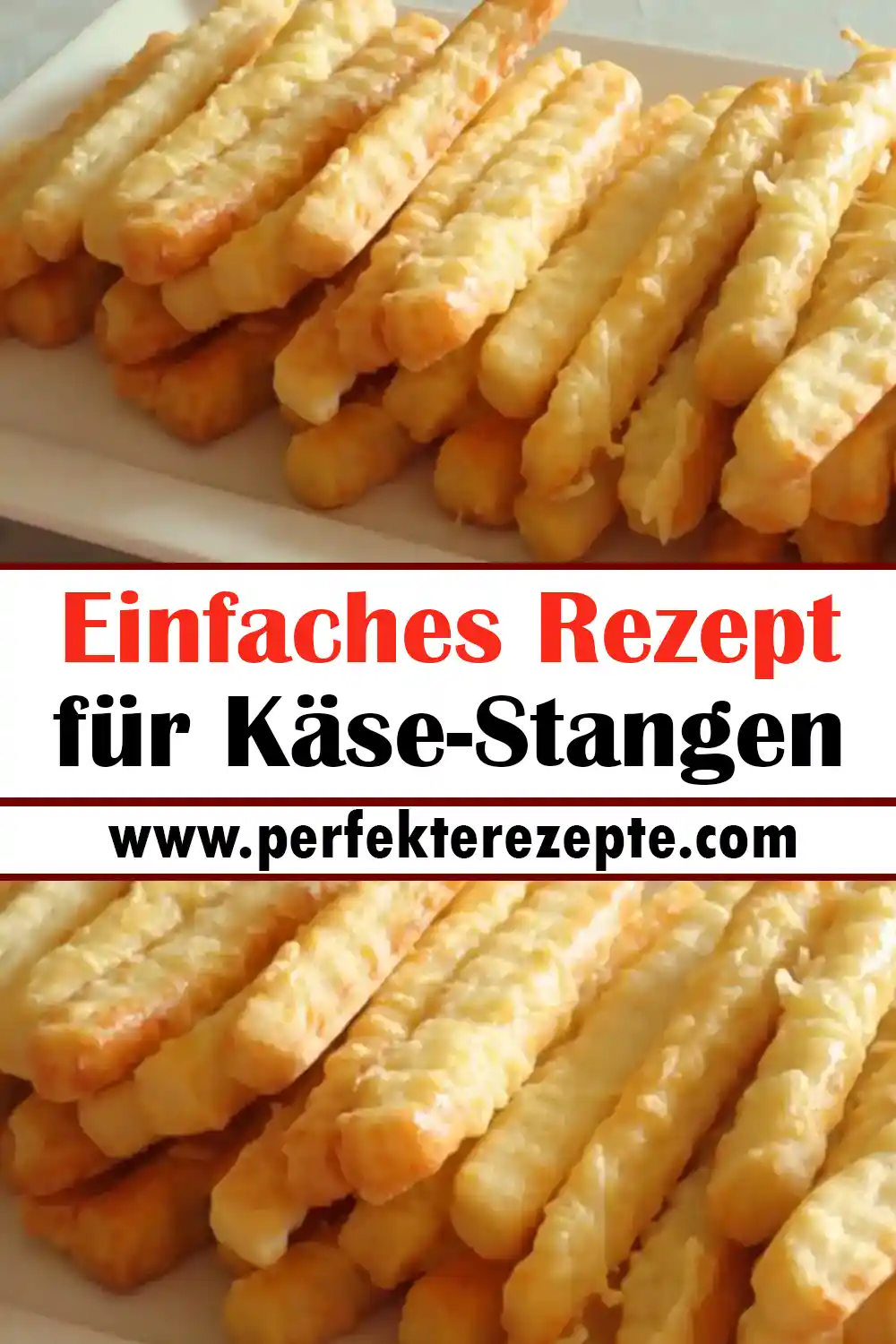 Einfaches Rezept für Käse-Stangen