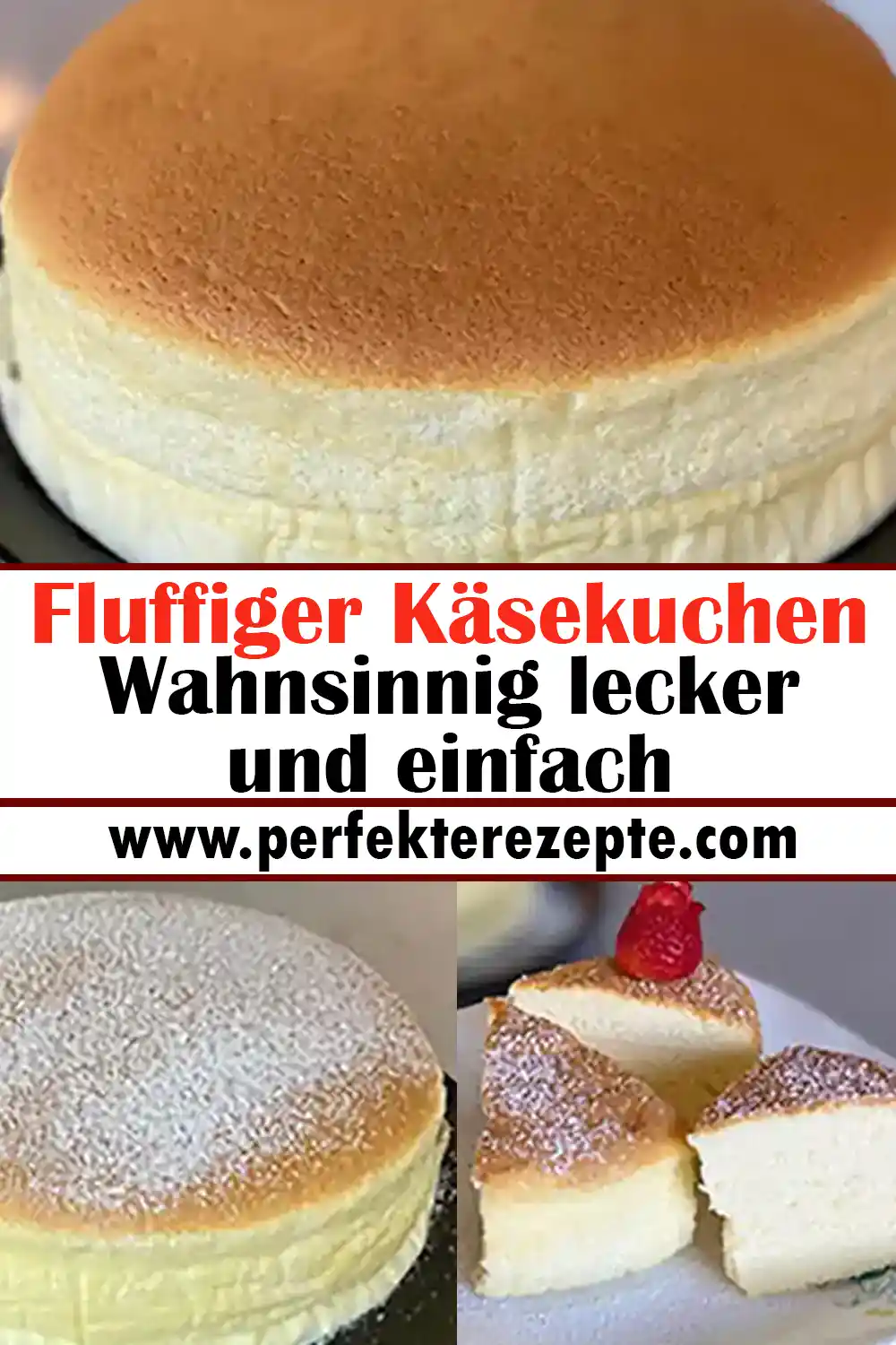 Fluffiger Käsekuchen Rezept Wahnsinnig lecker und einfach