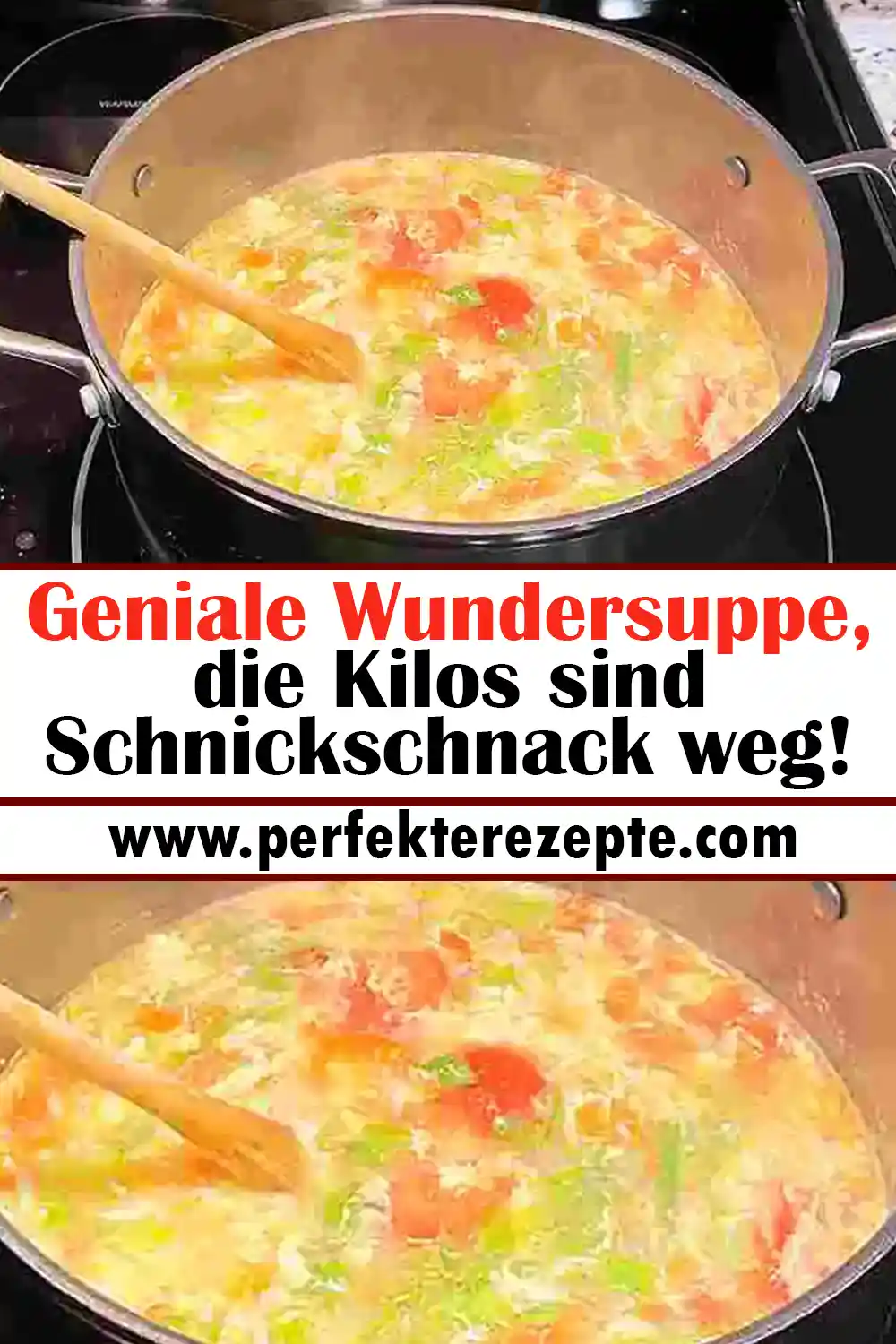 Geniale Wundersuppe Rezept, die Kilos sind Schnickschnack weg!